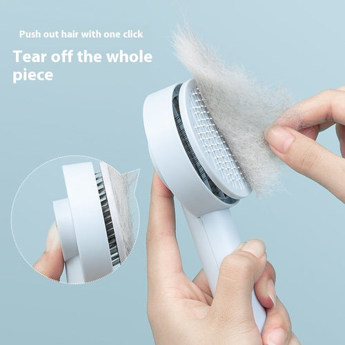Pet Needle Comb Hair Remover Brush Dog And Cat Pet Comb Self Cleaning
