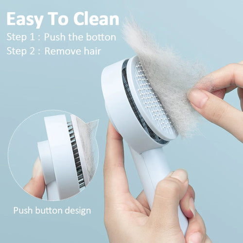 Pet Needle Comb Hair Remover Brush Dog And Cat Pet Comb Self Cleaning